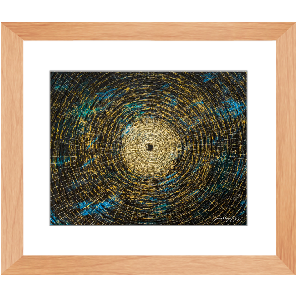 Anqabut by Siddiqa Juma - Framed Art Print