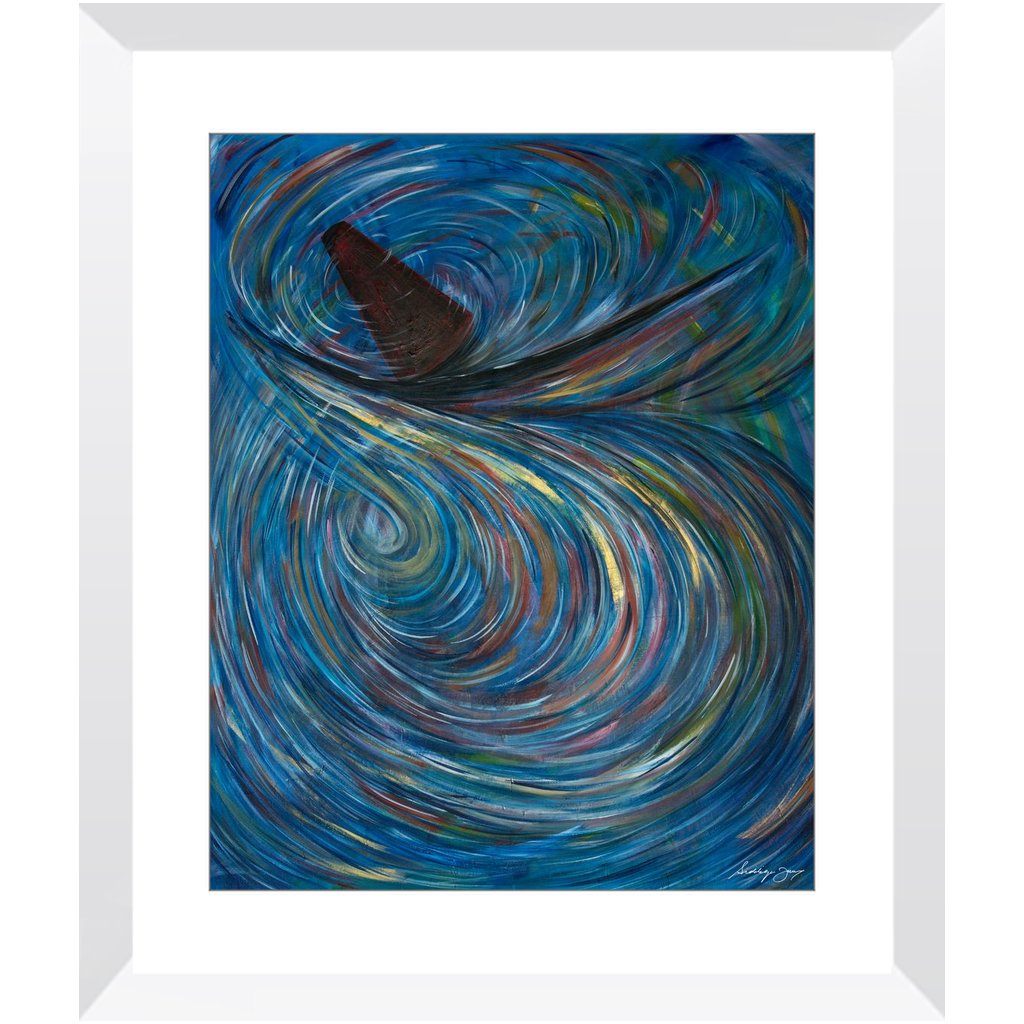 Mystical Dance by Siddiqa Juma - Framed Art Print