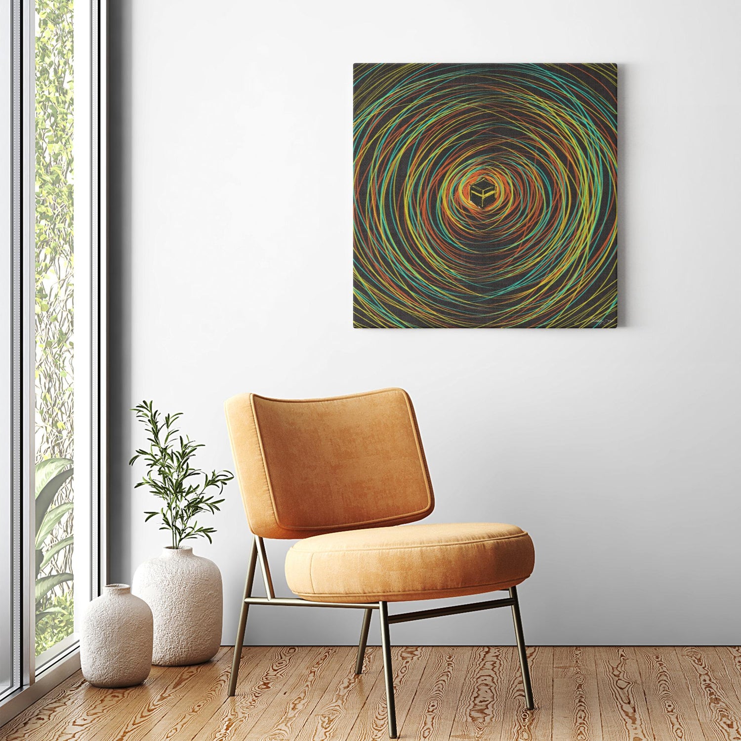 Chaotic Calm by Siddiqa Juma - Canvas