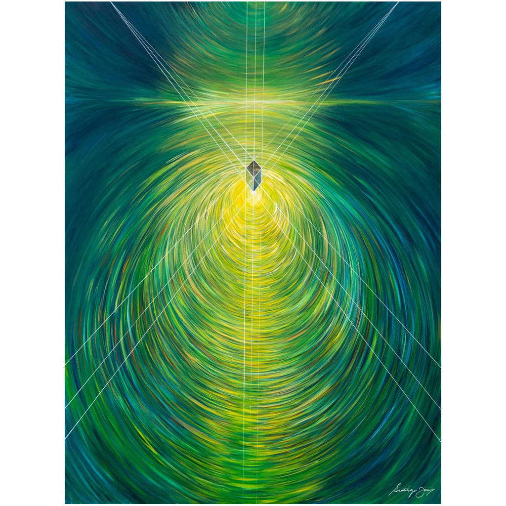 Divine Illumination by Siddiqa Juma - Art Print