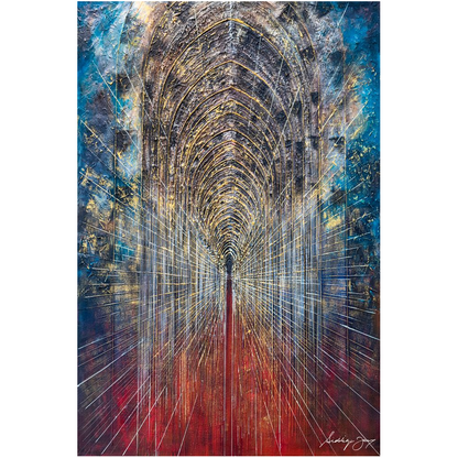 Arches of Revelation by Siddiqa Juma - Art Print