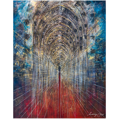 Arches of Revelation by Siddiqa Juma - Art Print