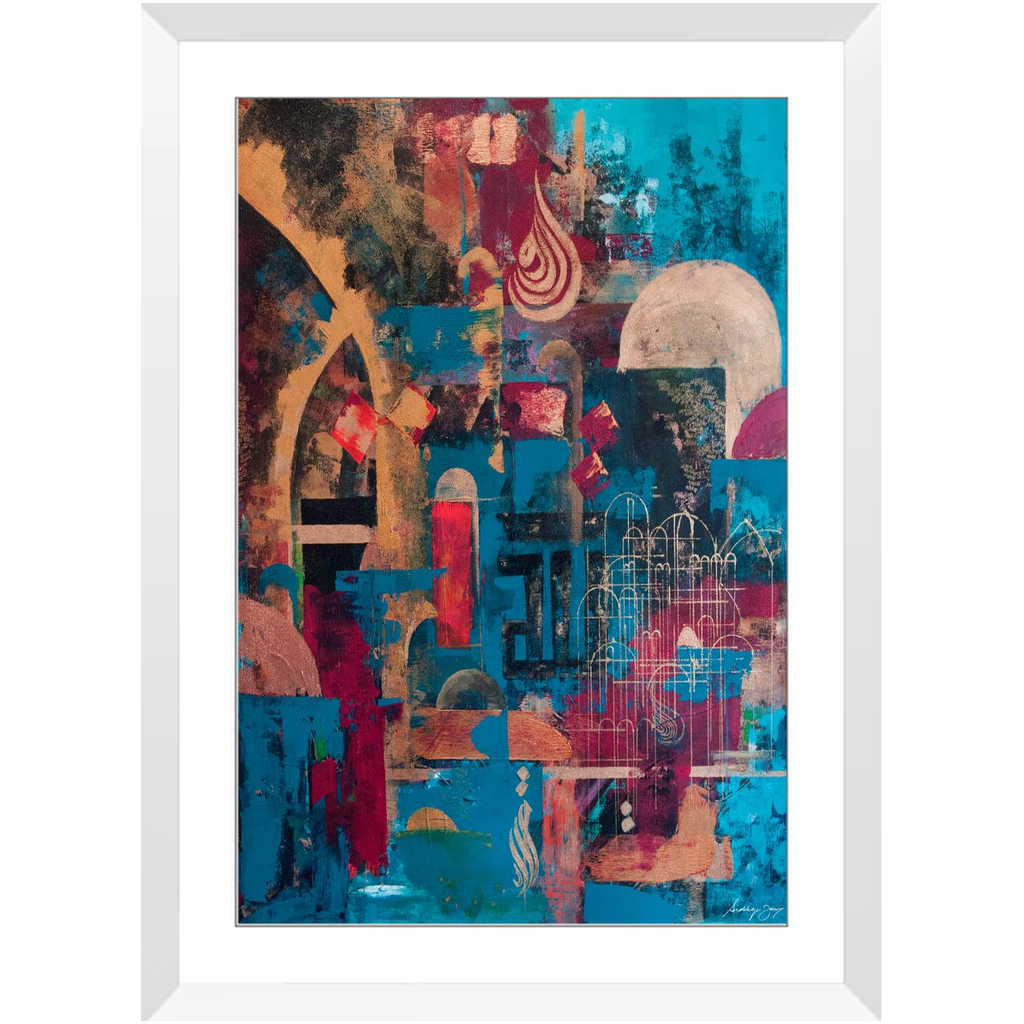 Harmony by Siddiqa Juma - Framed Art Print