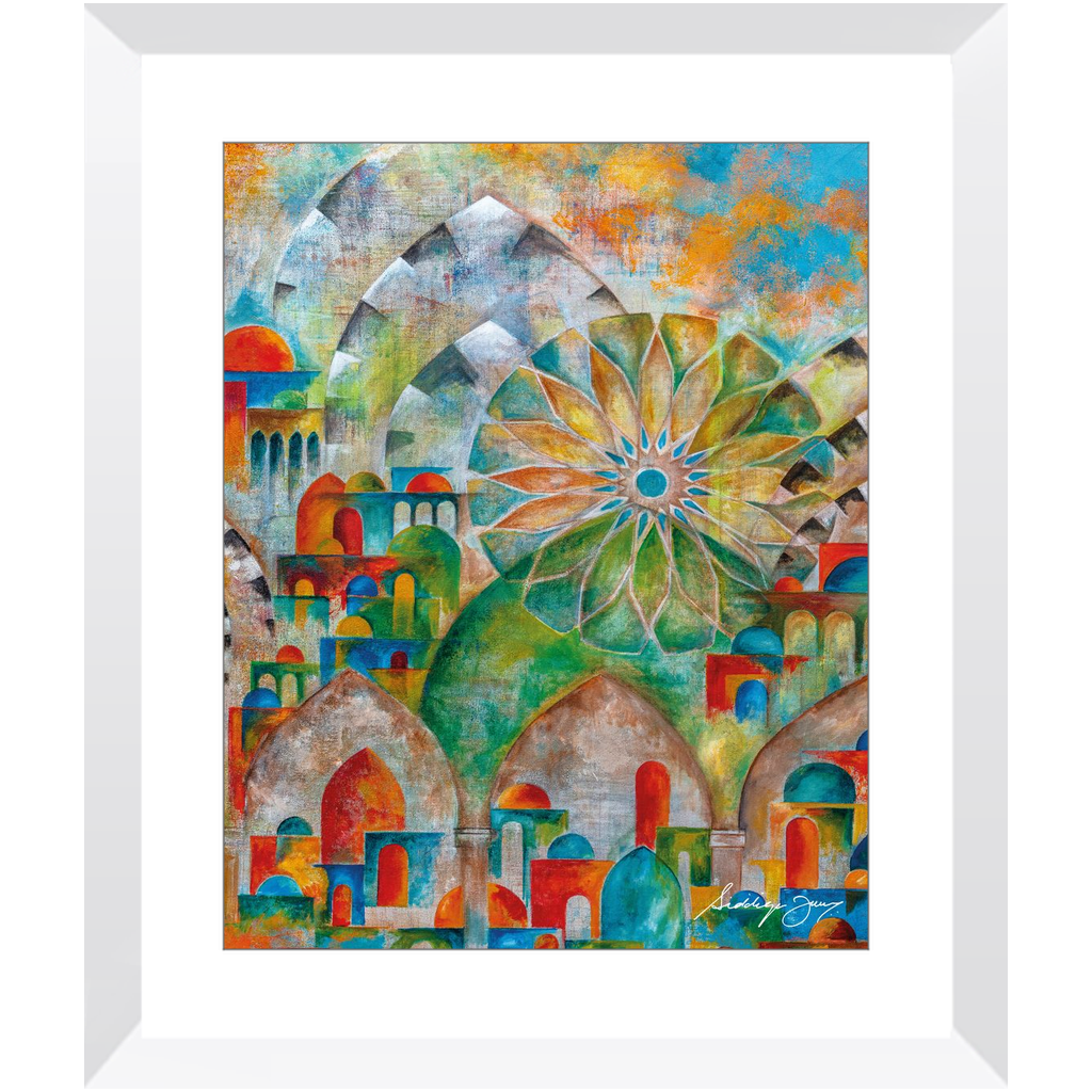 Majestic Revelation by Siddiqa Juma - Framed Art Print