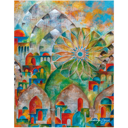 Majestic Revelation by Siddiqa Juma - Art Print