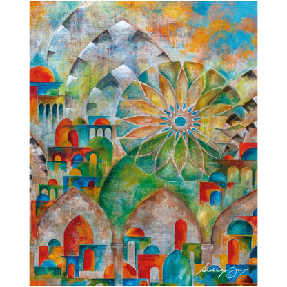 Majestic Revelation by Siddiqa Juma - Art Print