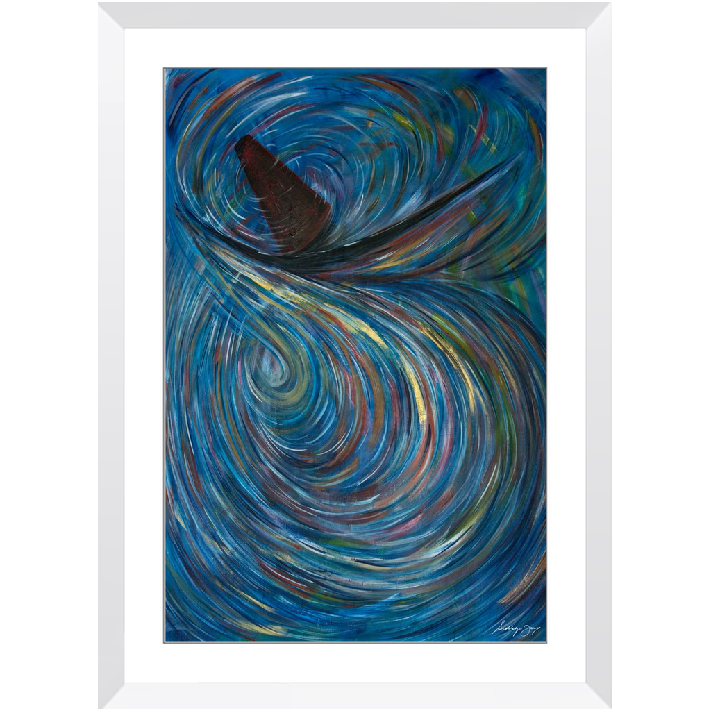 Mystical Dance by Siddiqa Juma - Framed Art Print