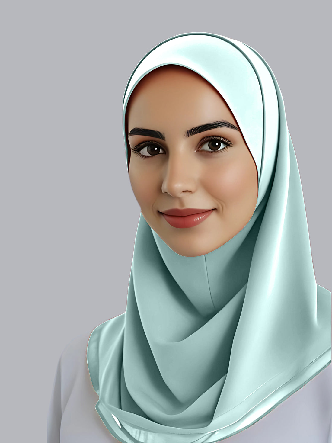 PREMIUM HIJAB MUSLIN - AZUR 