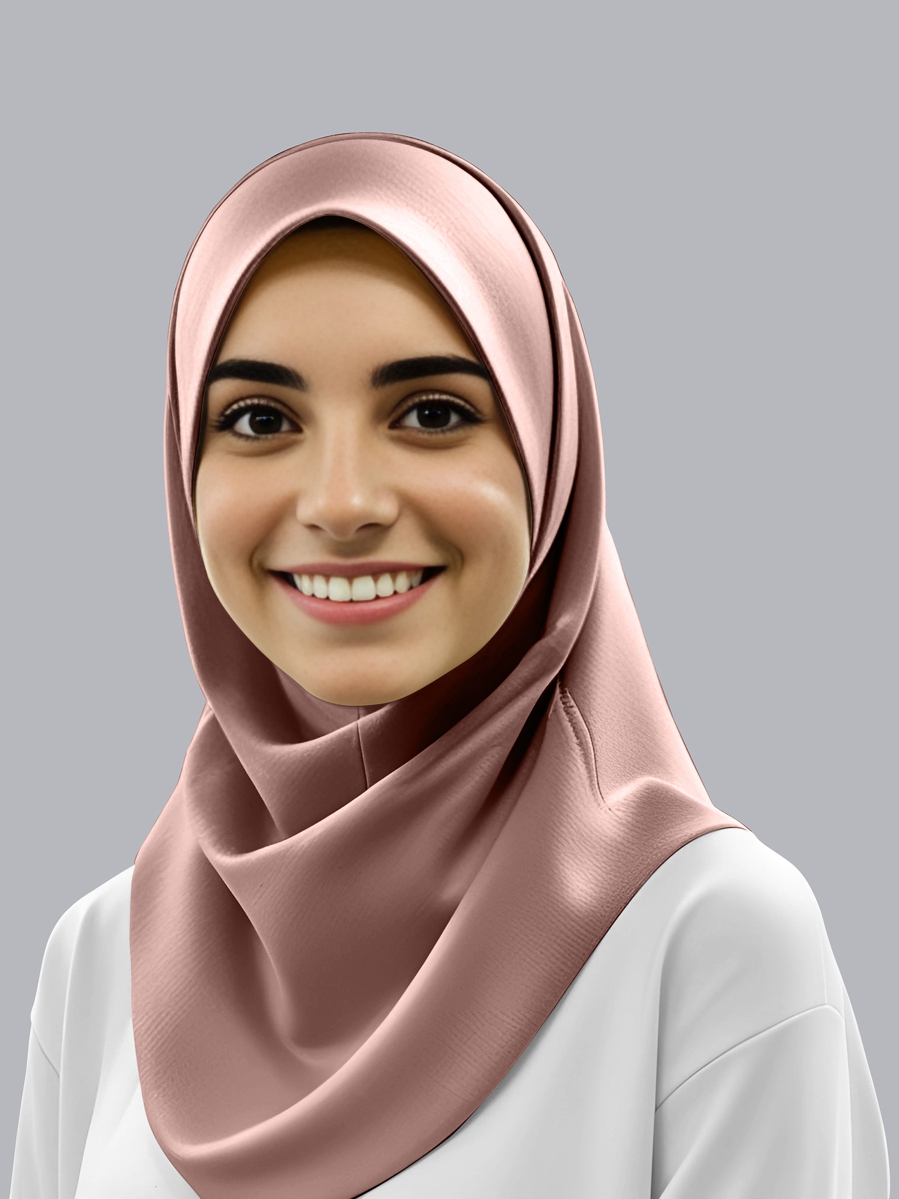 PREMIUM QUALITÄT JERSEY HIJAB - DUNKLES MAUVE 