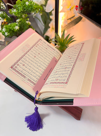 Holy Quran with Pink Cover