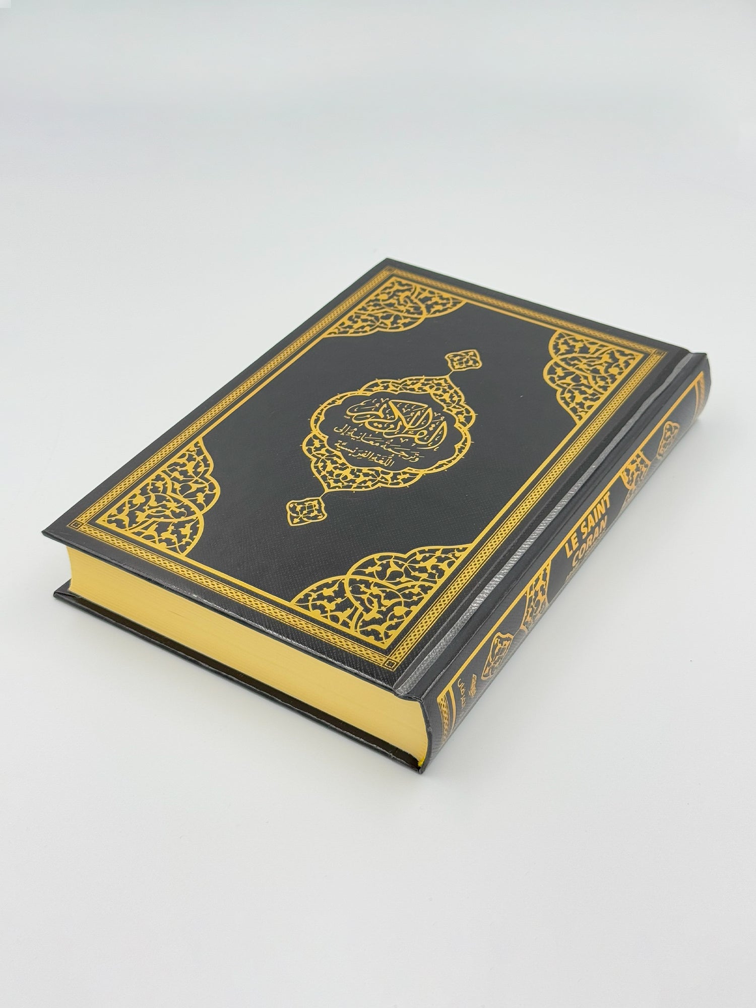 Zweisprachiger Heiliger QURAN SCHWARZ 