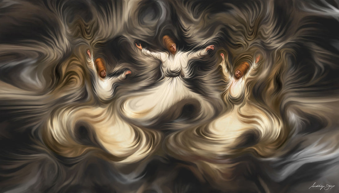 Sufi Trio - Fine Art Print 11x14 inch