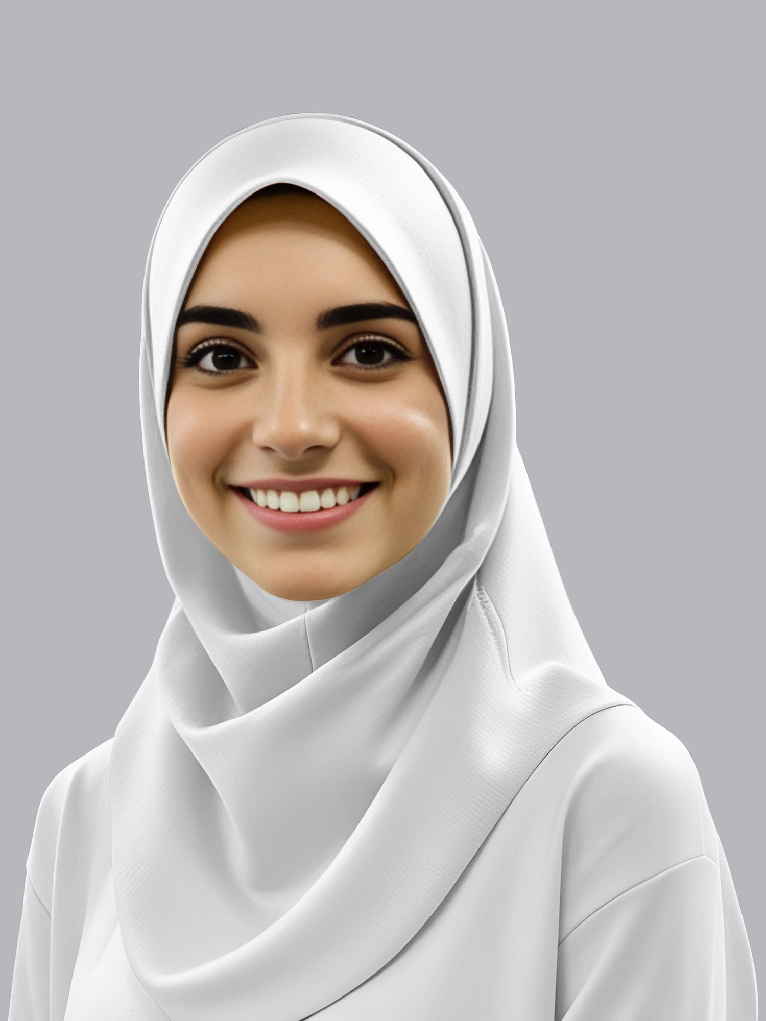 HIJAB EN JERSEY DE QUALITÉ SUPÉRIEURE - BLANC 