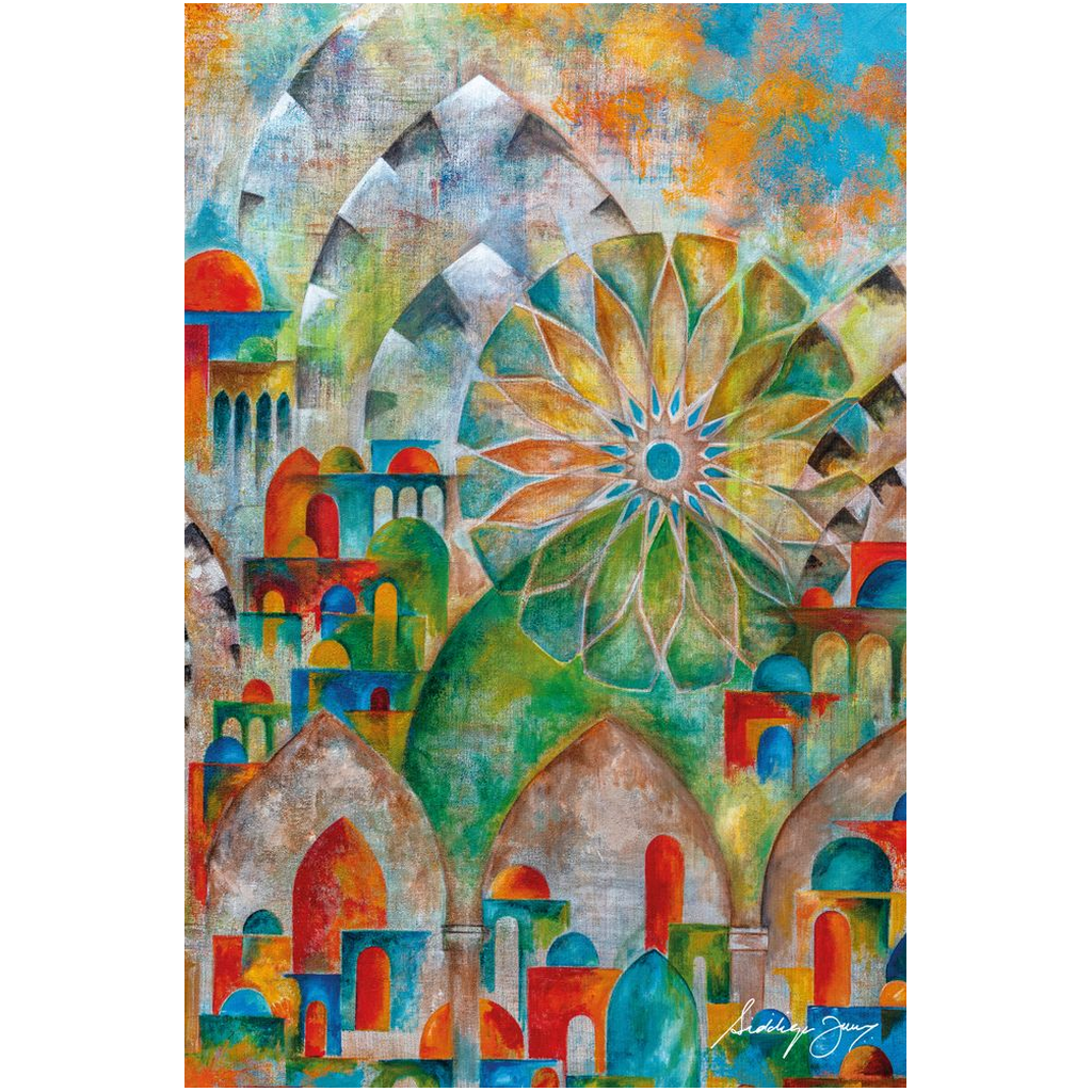 Majestic Revelation by Siddiqa Juma - Art Print