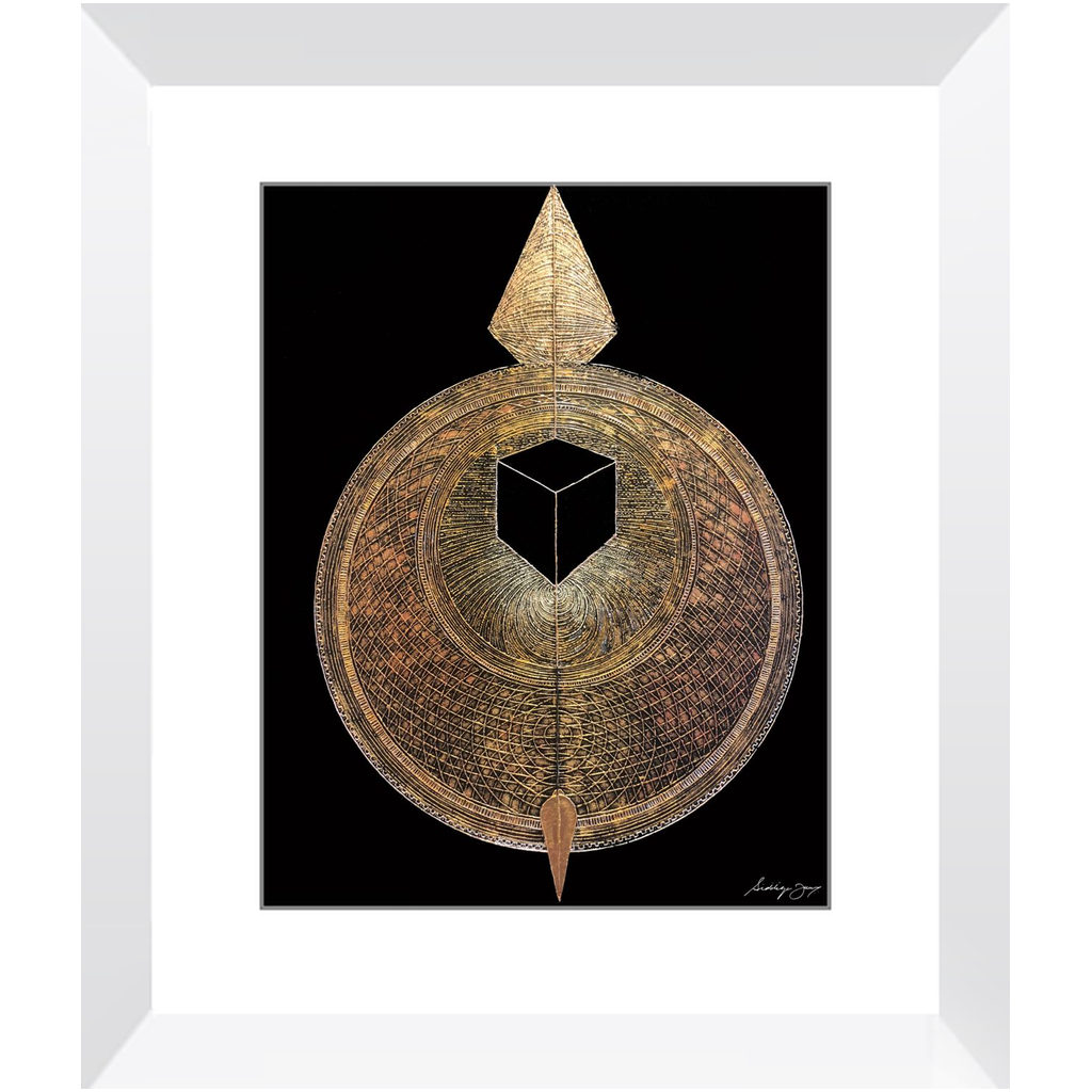 Compass of Faith by Siddiqa Juma - Framed Art Print