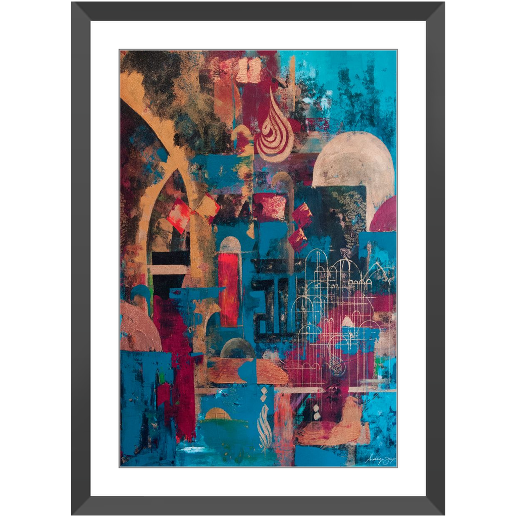 Harmony by Siddiqa Juma - Framed Art Print