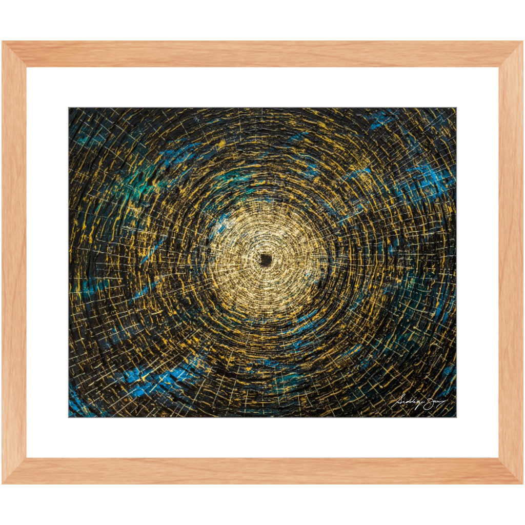 Anqabut by Siddiqa Juma - Framed Art Print