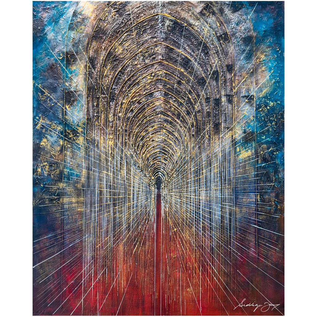 Arches of Revelation by Siddiqa Juma - Art Print