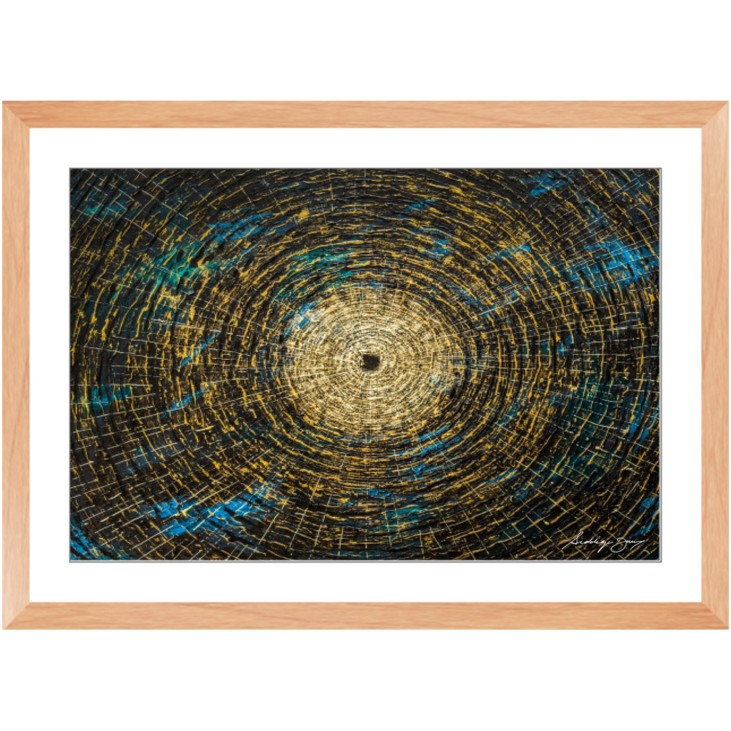 Anqabut by Siddiqa Juma - Framed Art Print