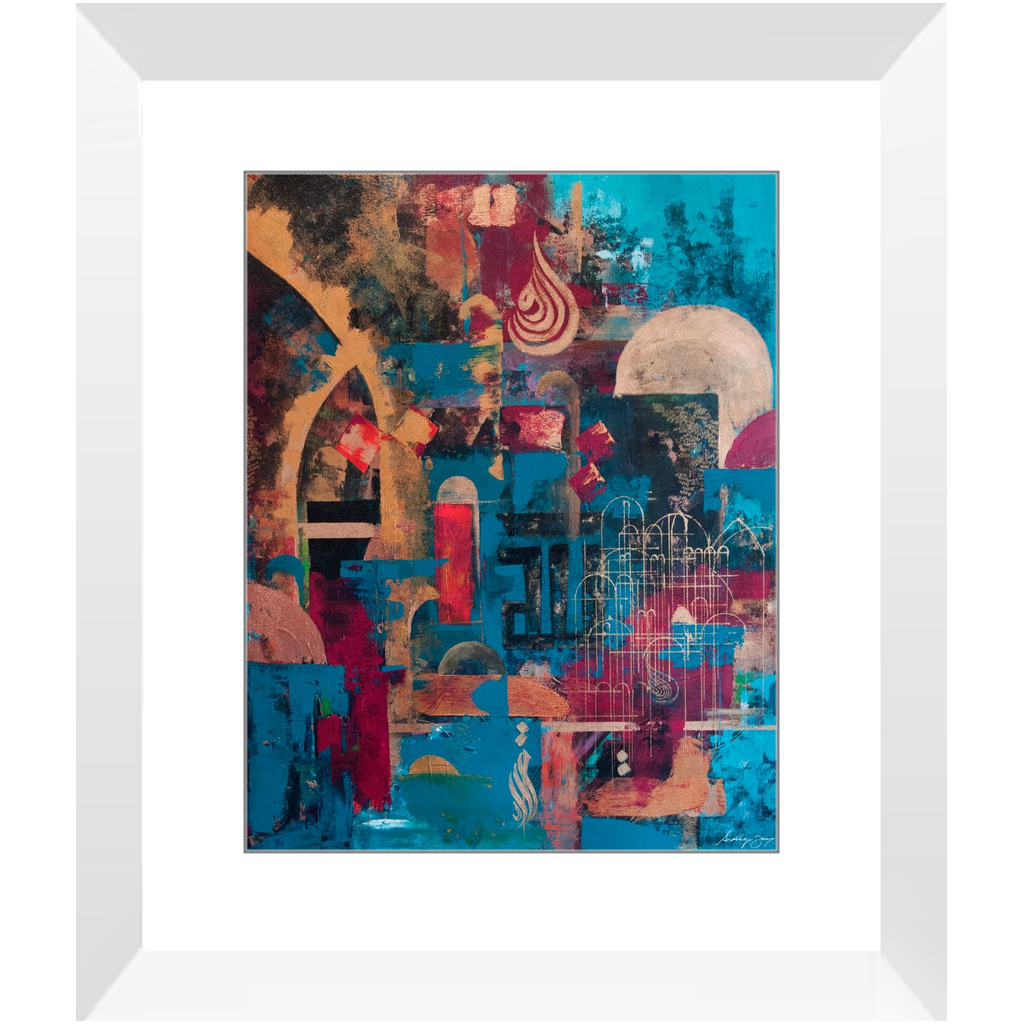 Harmony by Siddiqa Juma - Framed Art Print